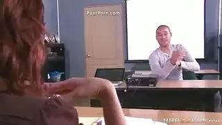 بريتني العنبر واللينا لوبيز اثنين مذهل مراهقين أحمر الشعر حصة ديك في ليسبيان ثلاثي