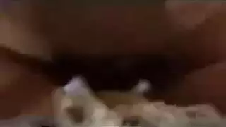 أحمر الشعر الهواة يأخذ الديك الأسود الثابت أحمر الشعر الهواة يأخذ الديك الأسود الثابت